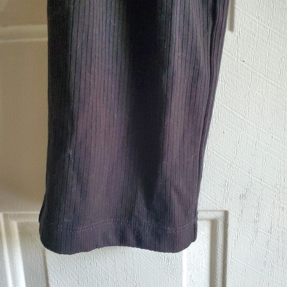 Reformation Black Long Sleeve Crop Top - Picture 10 of 16